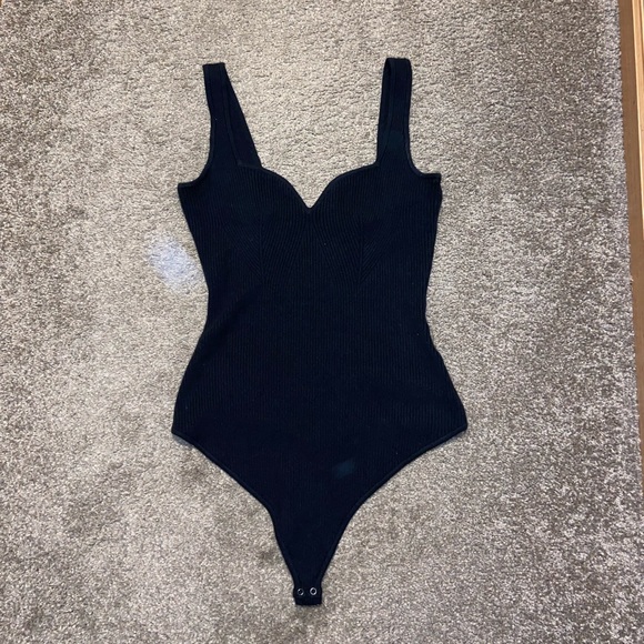 Abercrombie & Fitch Tops - Abercrombie and Fitch Black Knit Bodysuit